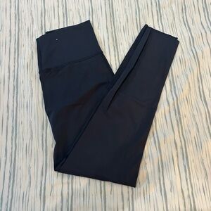 Aerie Navy High-Waisted Leggings